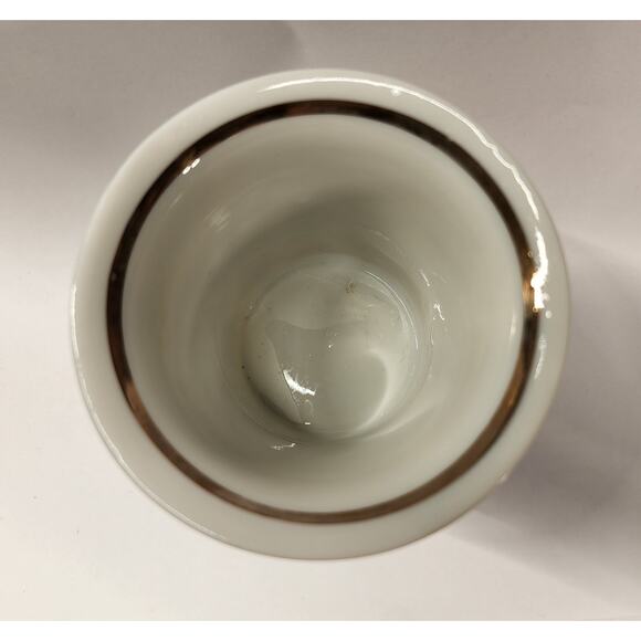 Vintage Seyei China Greek Mythology Vase with Gold Trim, 3.25" Tall - Picture 3 of 5